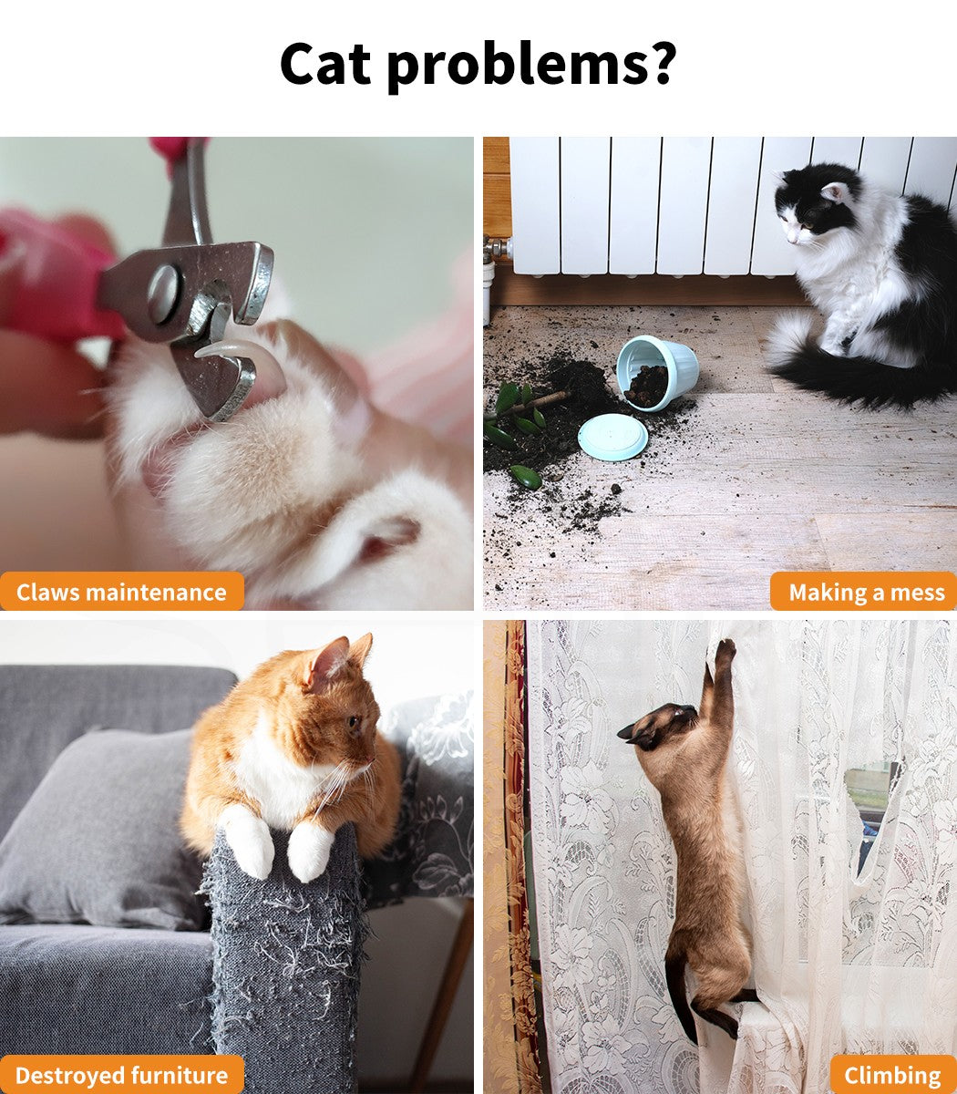 Pawz Cat Tree Scratching Post Scratcher Cats Tower Wood Condo Toys House 130Cm